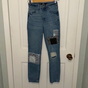 Hollister Patchwork Jeans
